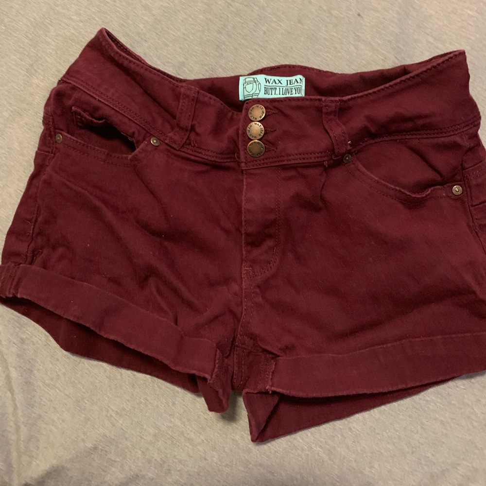 Wax Jean shorts
